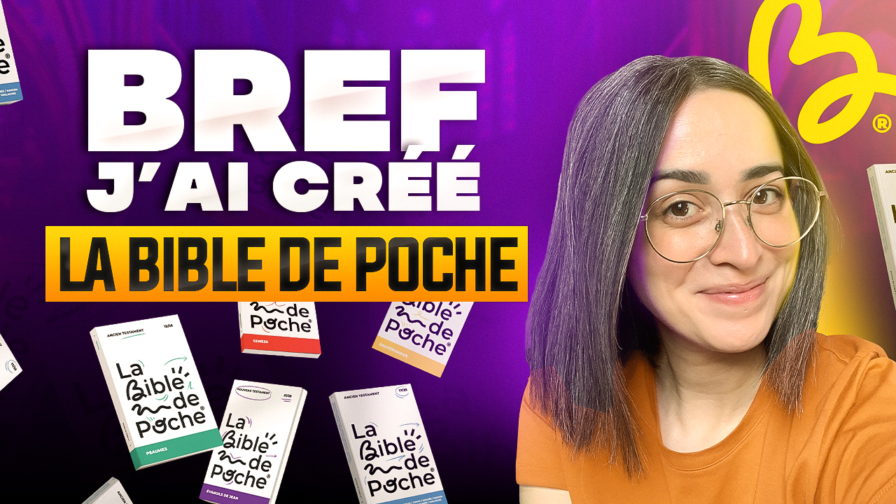 Miniature de la vidéo Youtube de La Bible de Poche : Bref j'ai créé la bible de Poche