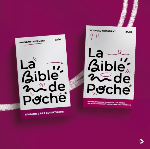 La Bible de Poche, c’est LA collection colorée qui regroupe les 66 livres de la Bible en 25 volumes compacts, faciles à lire et à emporter partout ! La Bible de Poche, c'est LA collection colorée qui regroupe les 66 livres de la Bible en 25 volumes compacts, faciles à lire et à emporter partout !
