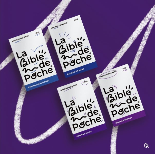 La Bible de Poche, c’est LA collection colorée qui regroupe les 66 livres de la Bible en 25 volumes compacts, faciles à lire et à emporter partout ! La Bible de Poche, c'est LA collection colorée qui regroupe les 66 livres de la Bible en 25 volumes compacts, faciles à lire et à emporter partout !